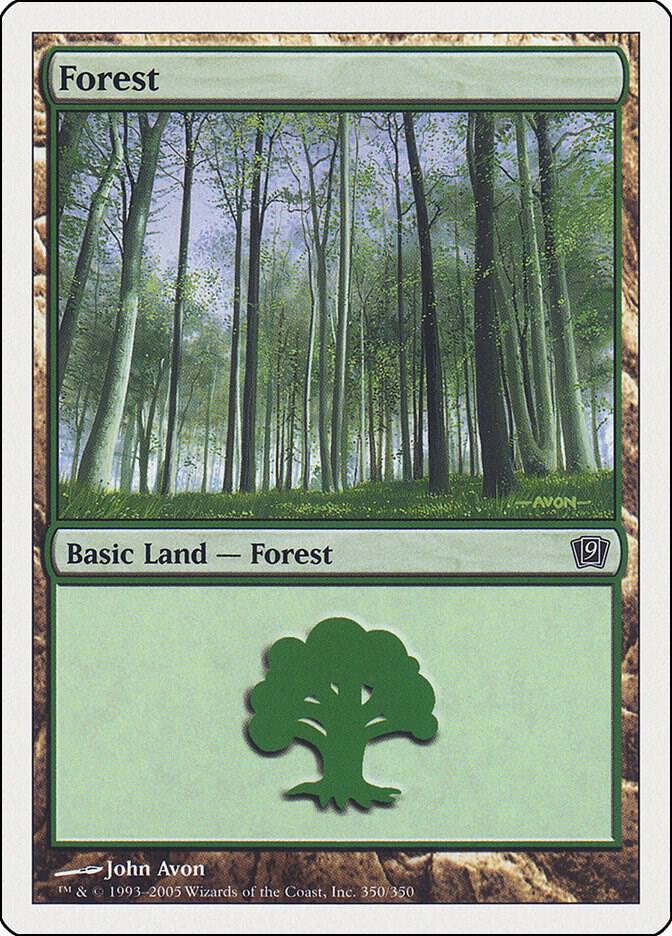 Forest (350) 350 card
