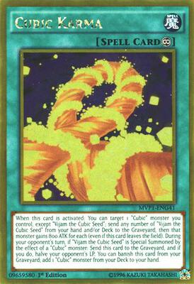 Cubic Karma - The Dark Side of Dimensions Movie Pack: Gold Edition - YuGiOh - TCGplayer.com Cubic Karma - The Dark Side of Dimensions Movie Pack: Gold Edition - YuGiOh - TCGplayer.com