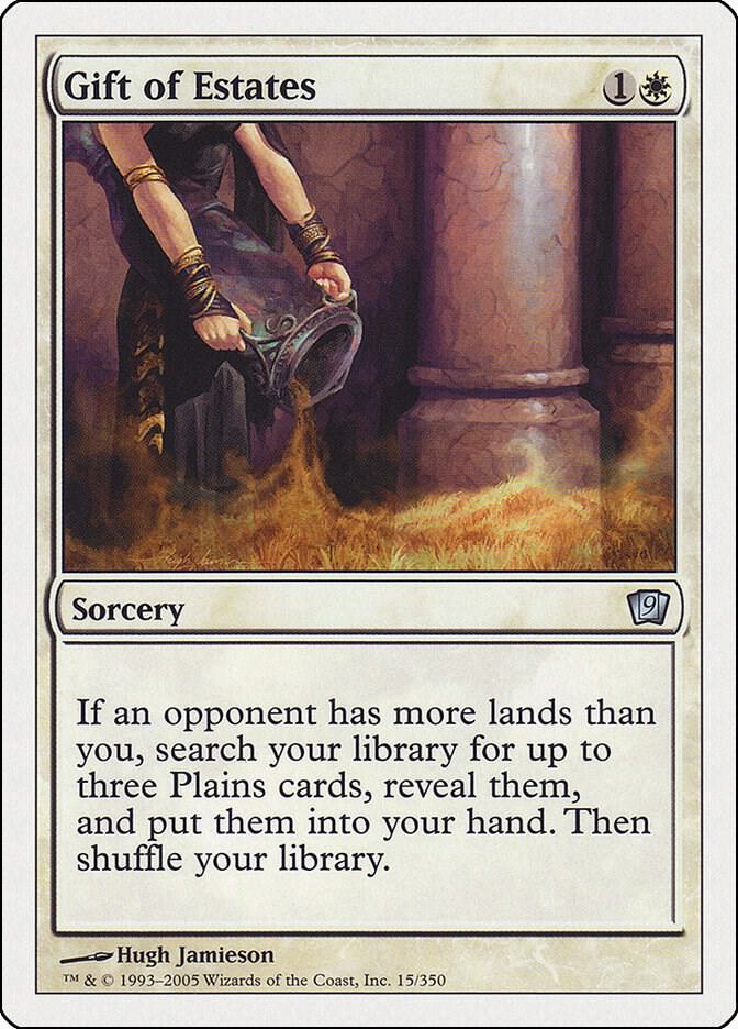 Gift of Estates - 9th Edition - Magic: The Gathering Gift of Estates - 9th Edition - Magic: The Gathering