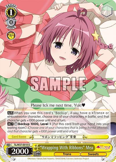 "Wrapping with Ribbons" Mea