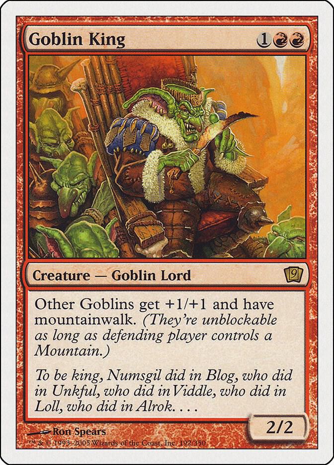 Goblin King - 9th Edition - Magic: The Gathering - TCGplayer.com