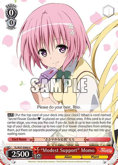 "Modest Support" Momo