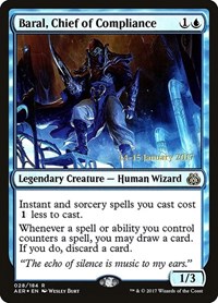 Baral, Chief of Compliance (Prerelease Cards)
