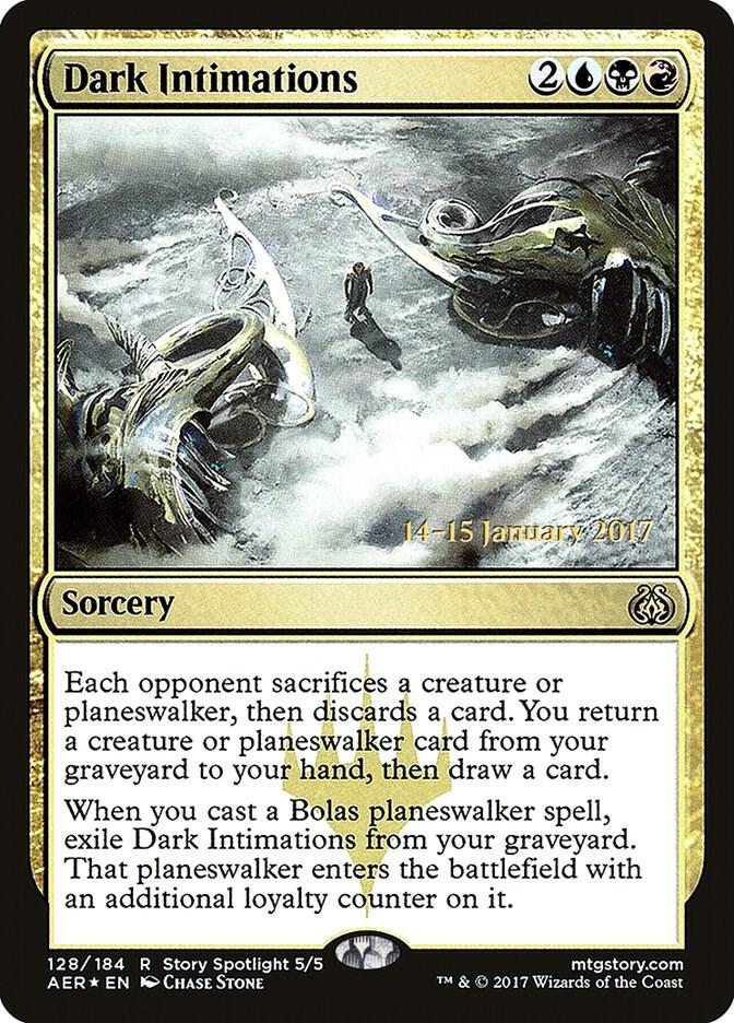 Dark Intimations 128 card