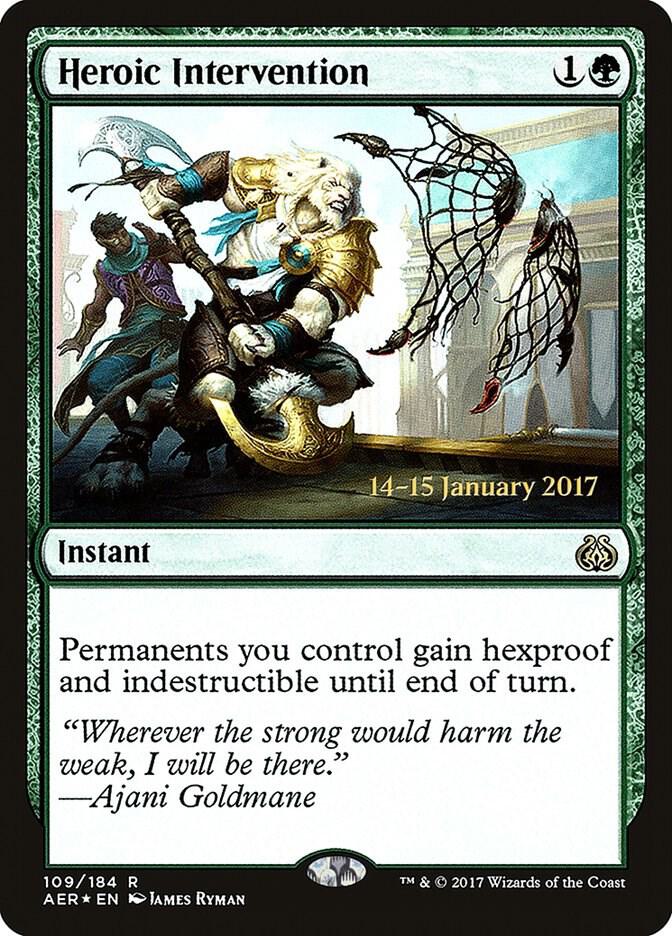 Heroic Intervention #109s — Aether Revolt Promos