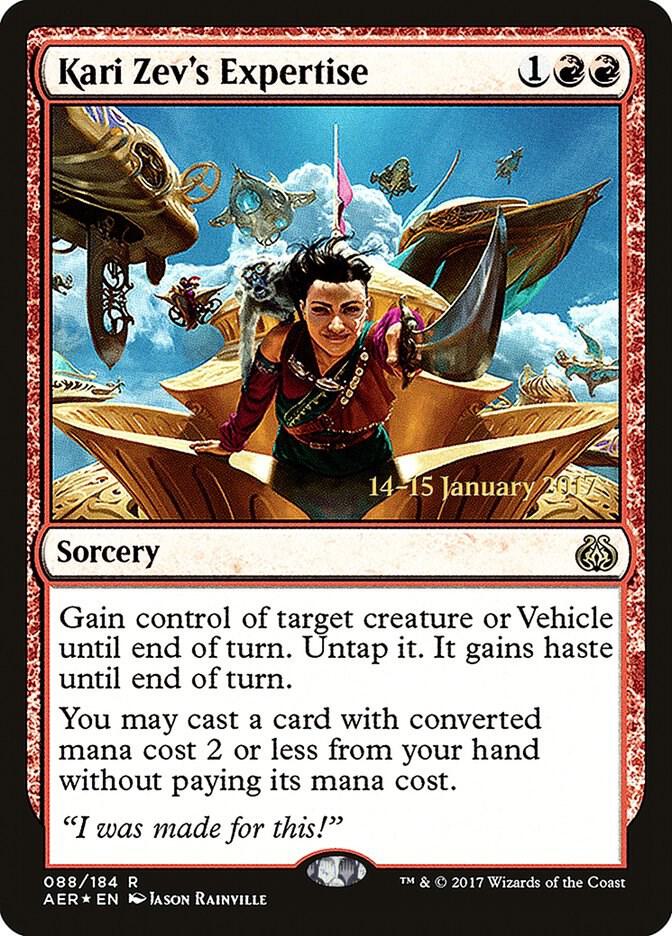 Kari Zev's Expertise #88s — Aether Revolt Promos