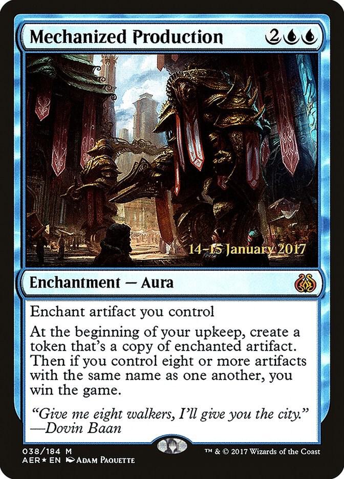 Mechanized Production #38s — Aether Revolt Promos
