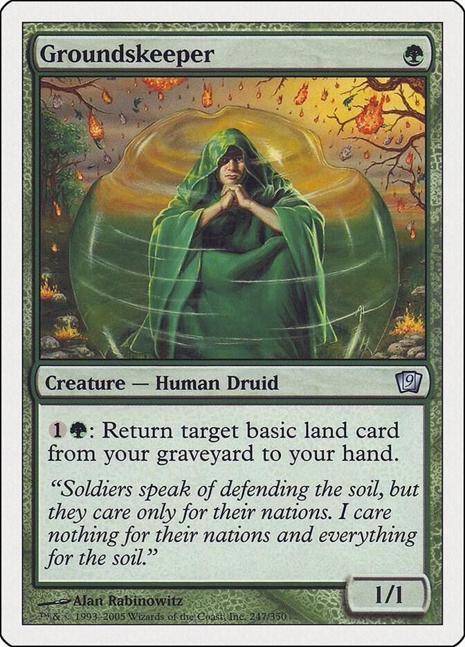Groundskeeper 247 card