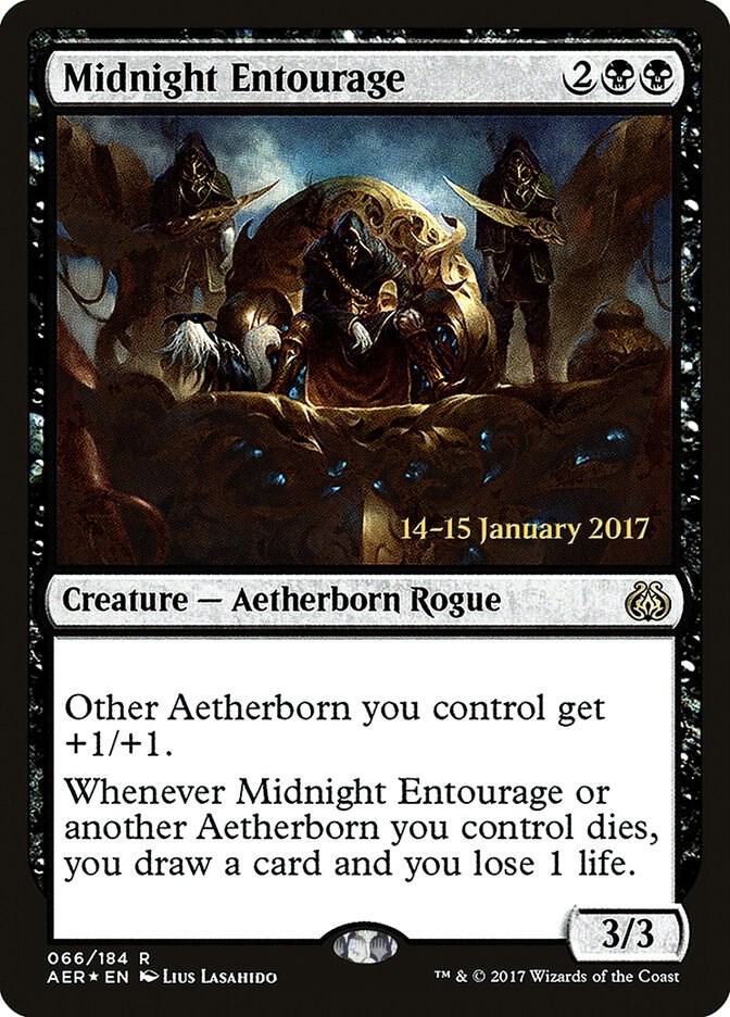 Midnight Entourage #66s — Aether Revolt Promos