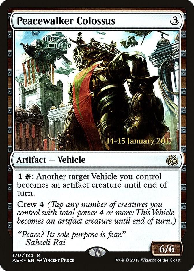 Peacewalker Colossus #170s — Aether Revolt Promos