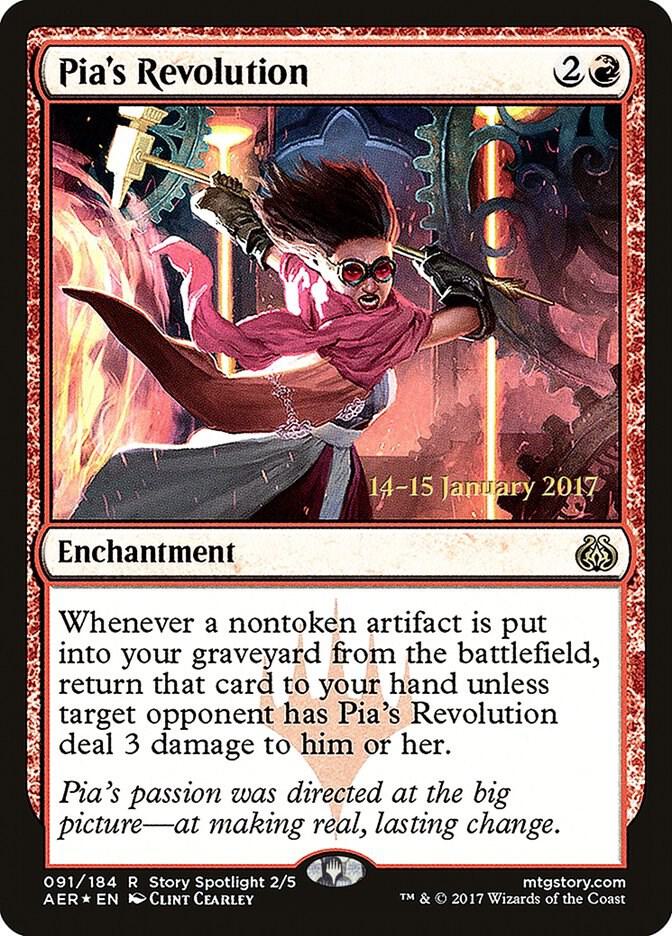 Pia's Revolution #91s — Aether Revolt Promos