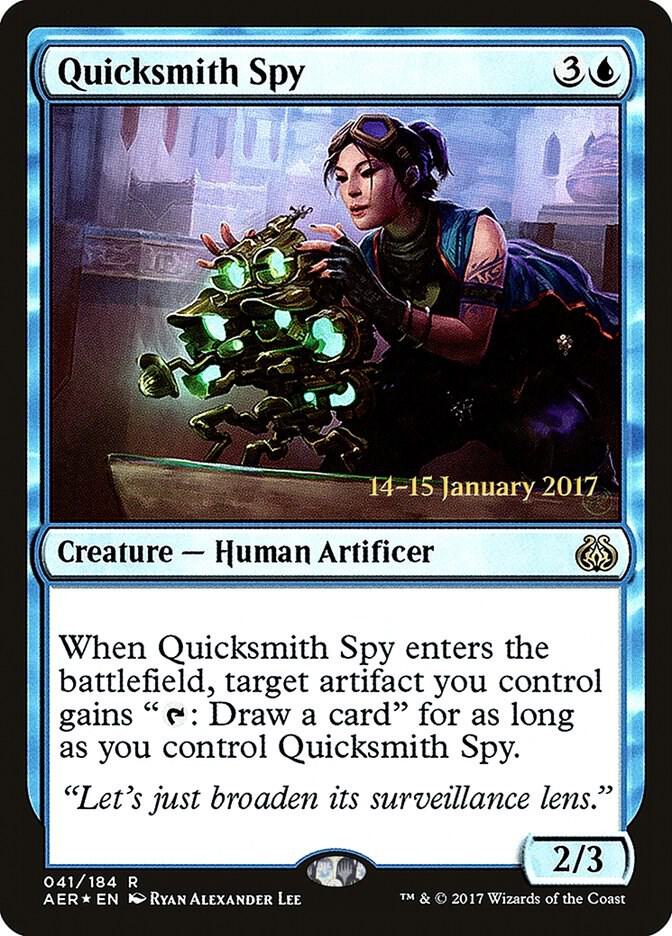 Quicksmith Spy #41s — Aether Revolt Promos