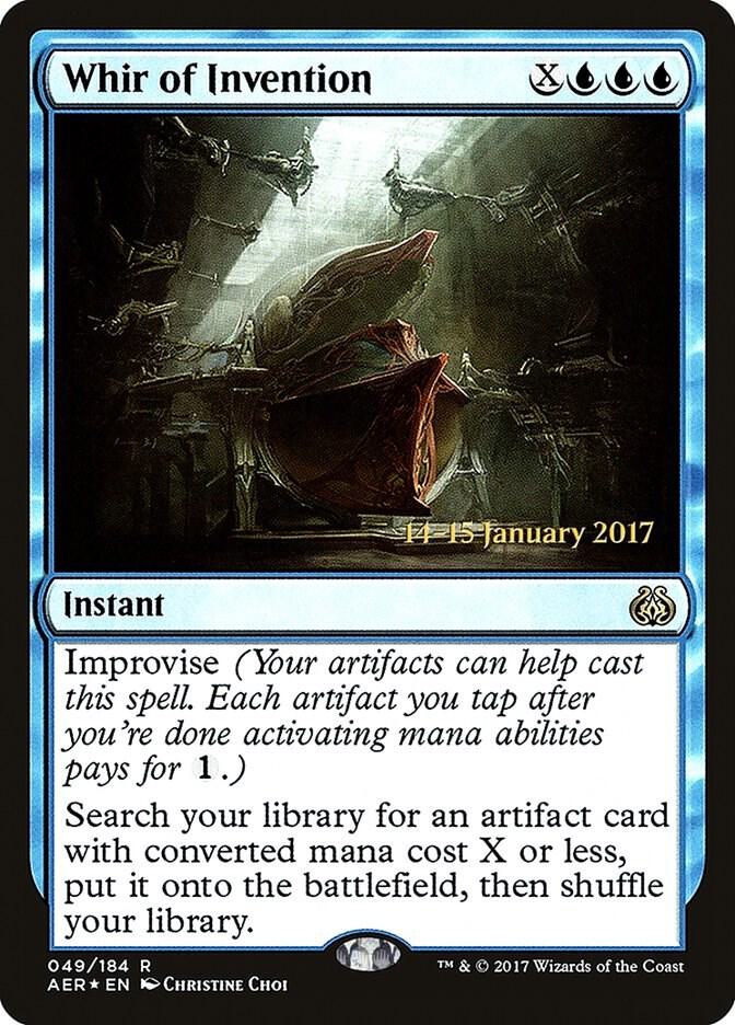 Whir of Invention 49 card