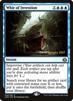 improvise cards mtg Whir of Invention (Borderless) [Aetherdrift Special Guests] Mint / near mint condition trading card Can exiled cards from Improvisation