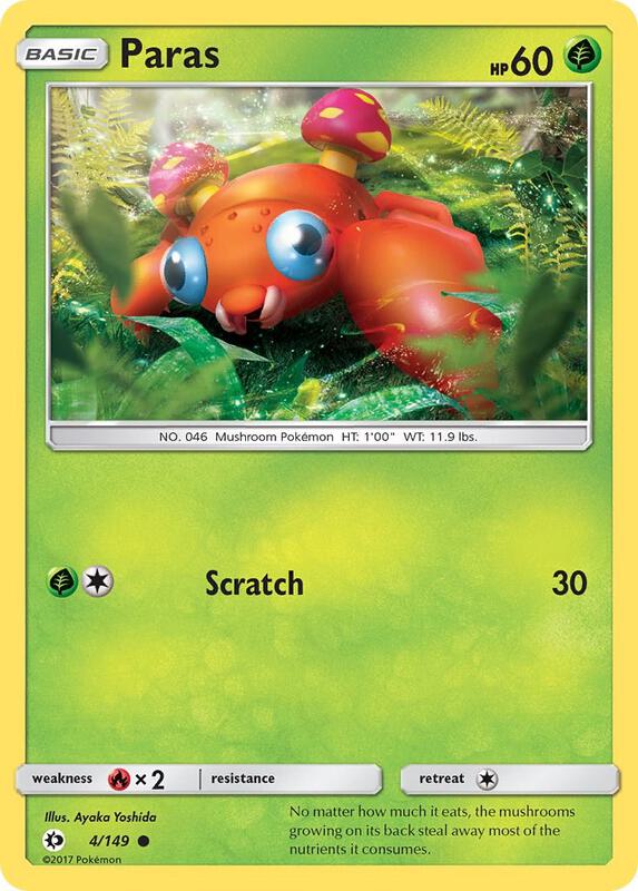 Paras 4/149 from SM Base Set