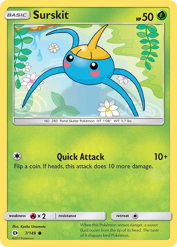 Surskit 7/149 from SM Base Set