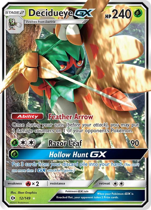 Decidueye GX 12/149 from SM Base Set