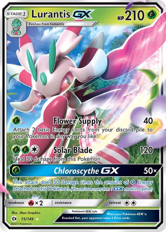 Lurantis GX 15/149 from SM Base Set