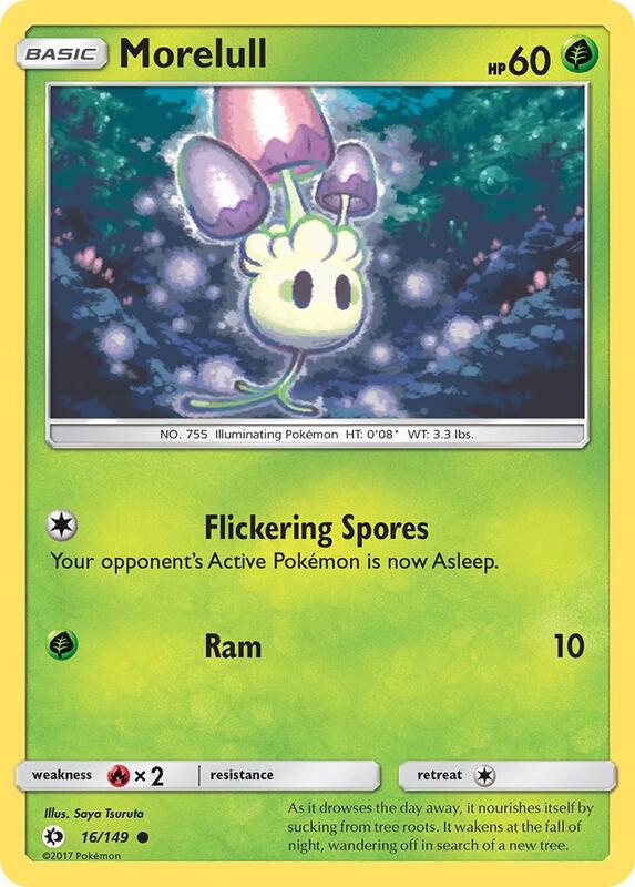 Morelull 16/149 from SM Base Set