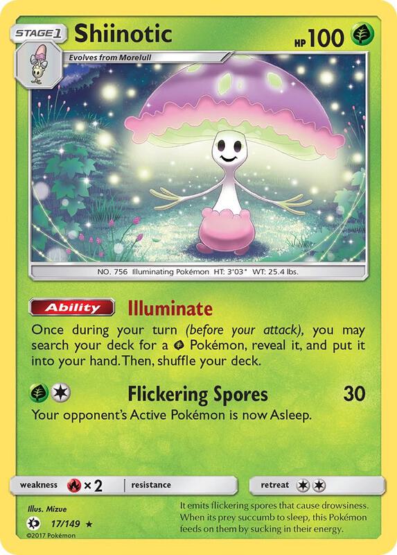 Shiinotic 17/149 from SM Base Set