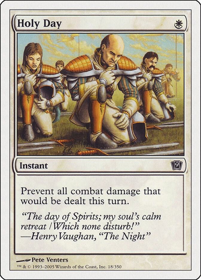 Holy Day 18 card