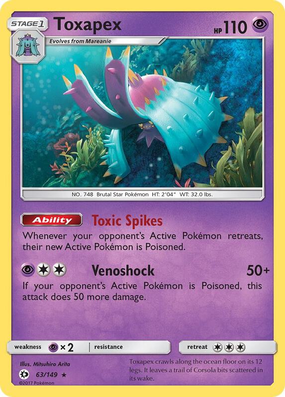 Toxapex 63/149 from SM Base Set