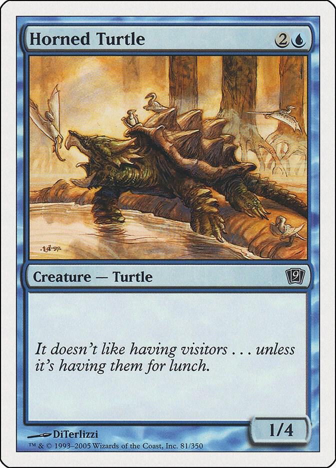 Horned Turtle - 9th Edition - Magic: The Gathering - TCGplayer.com