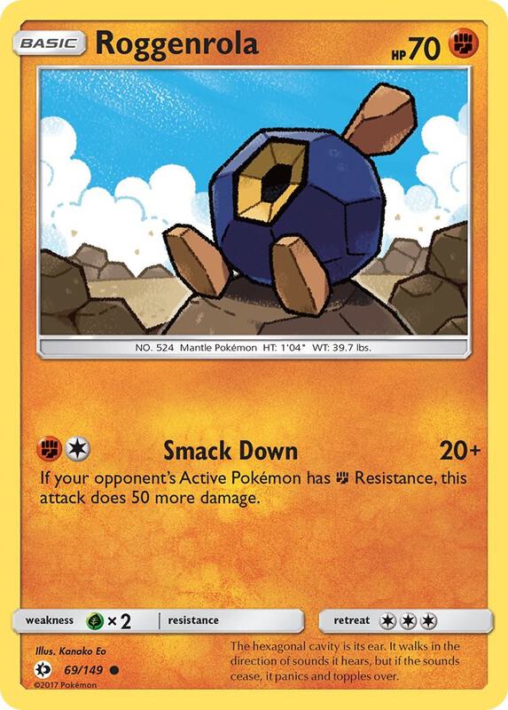 Roggenrola 69/149 from SM Base Set