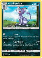 Alolan Persian (Reverse Holofoil)
