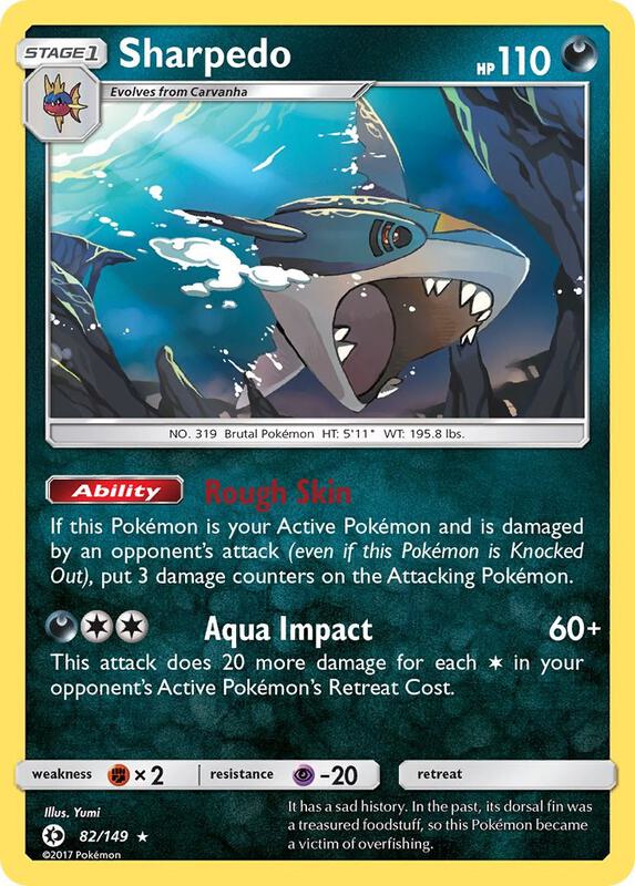 Sharpedo 82/149 from SM Base Set