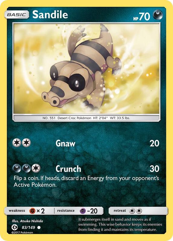 Sandile 83/149 from SM Base Set