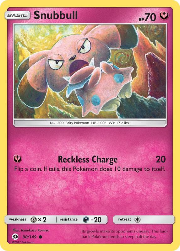 Snubbull 90/149 from SM Base Set