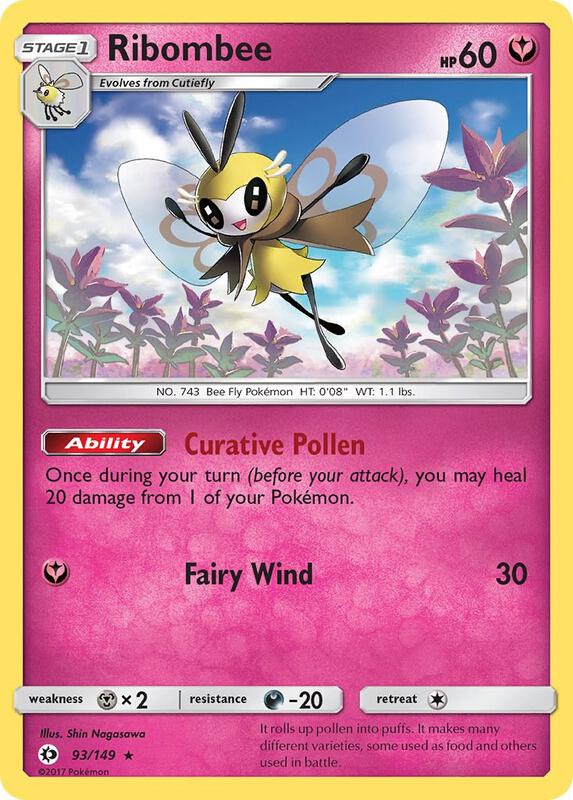 Ribombee 93/149 from SM Base Set