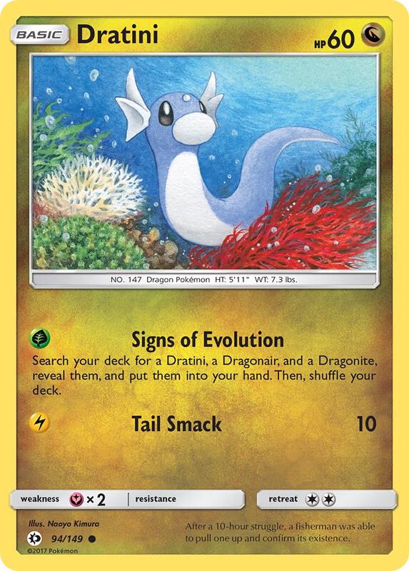Dratini 94/149 from SM Base Set