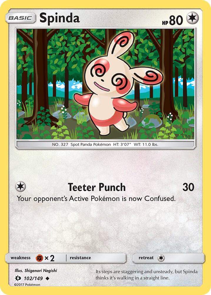 Spinda SM Base Set Pokemon TCGplayer