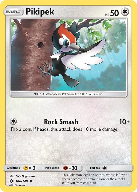 Pikipek 106/149 from SM Base Set