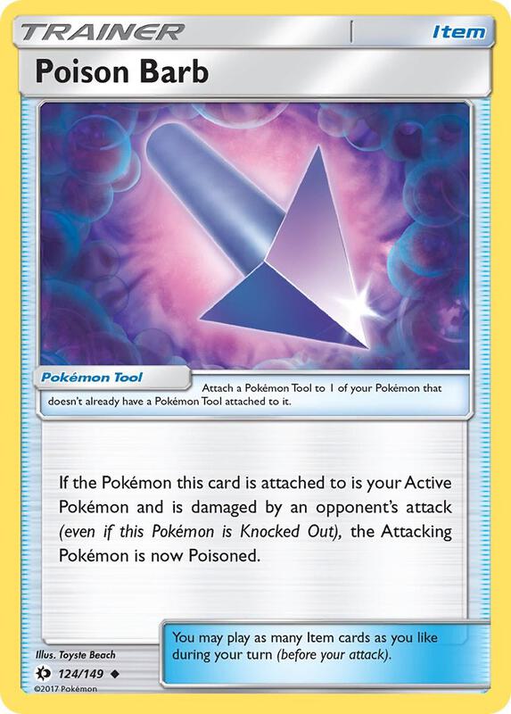 Poison Barb 124/149 from SM Base Set