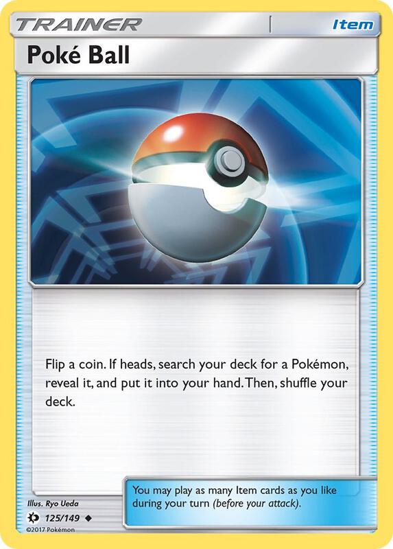 Poke Ball 125/149 from SM Base Set