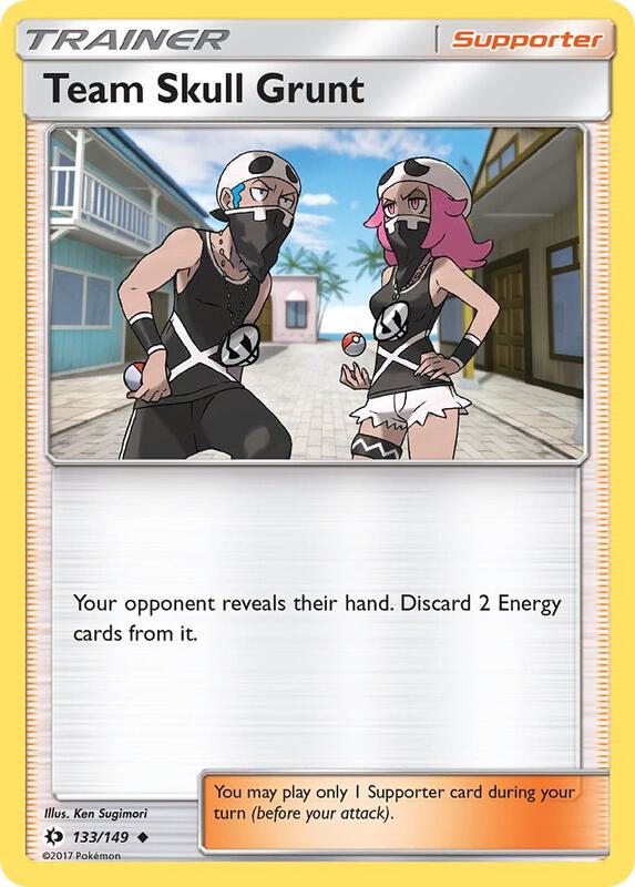 Team Skull Grunt 133/149 from SM Base Set