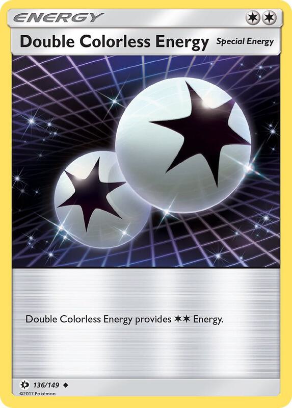 Double Colorless Energy 136/149 from SM Base Set