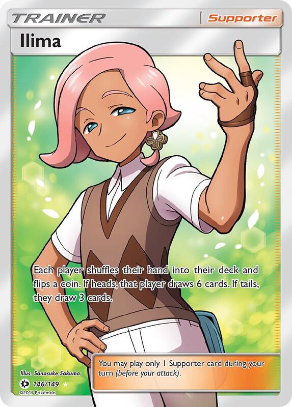 Ilima (Full Art) 146/149 from SM Base Set