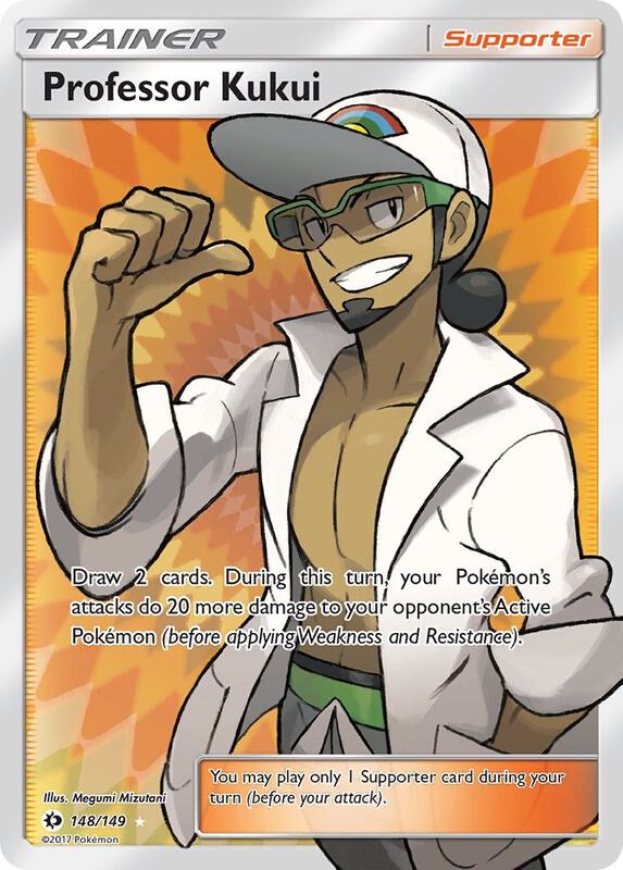 Professor Kukui (Full Art) 148/149 from SM Base Set