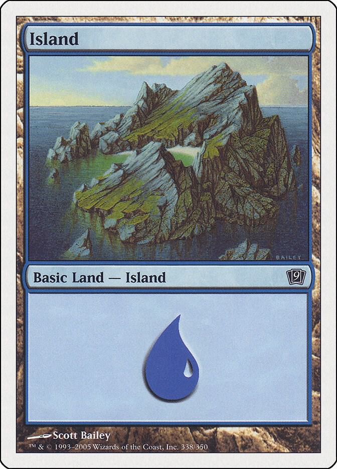 Island (338) 338 card