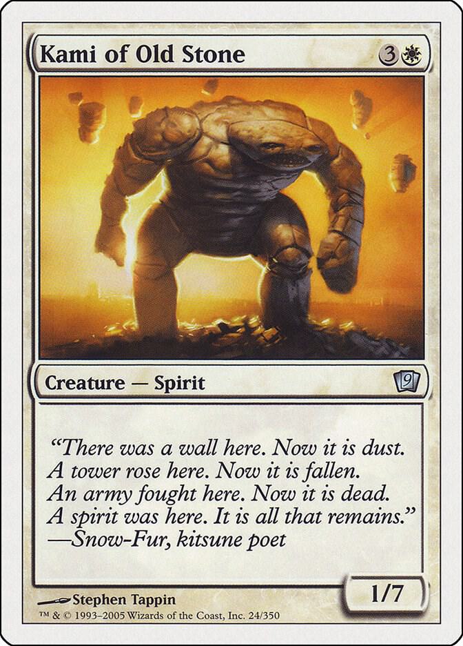 Kami of Old Stone 24 card