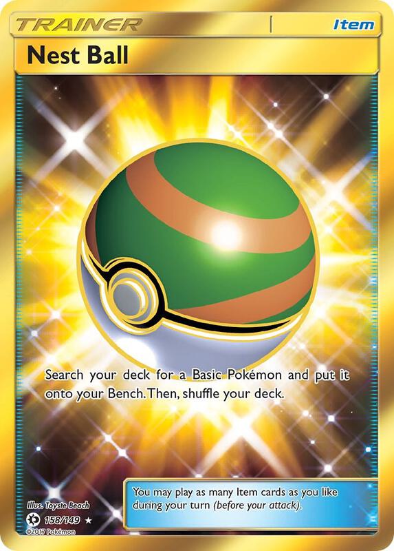 Nest Ball (Secret) 158/149 from SM Base Set