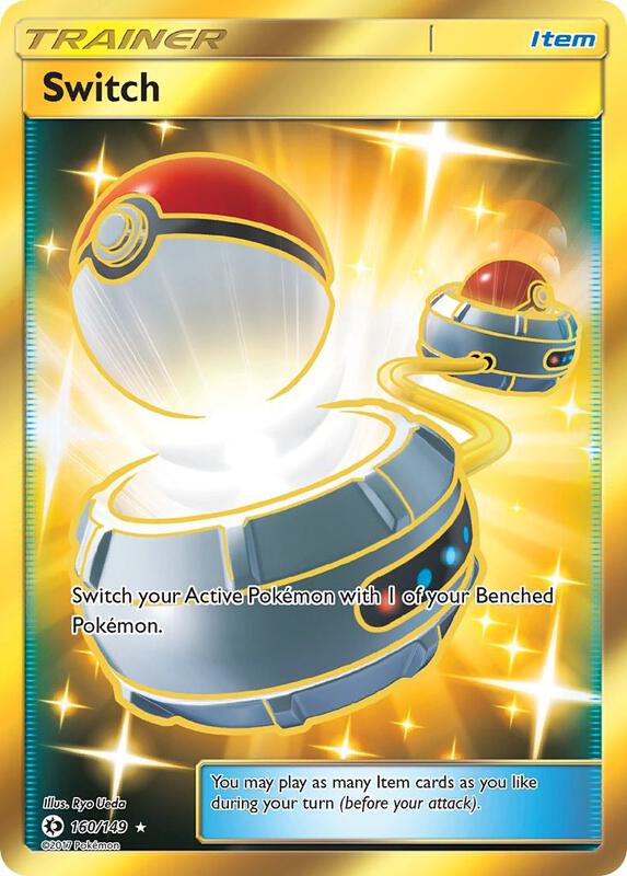 Switch (Secret) 160/149 from SM Base Set