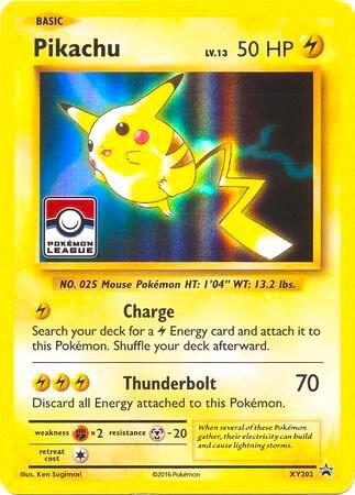 Pikachu - XY202 (Pokemon League) XY202 from League & Championship Cards