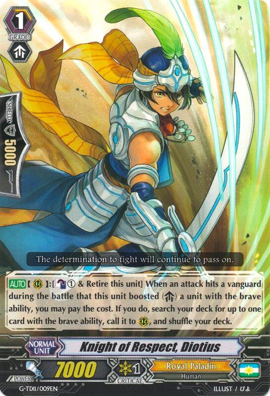 Knight of Respect, Diotius