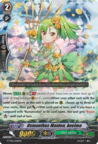 Osmanthus Maiden, Anelma (RRR Foil)