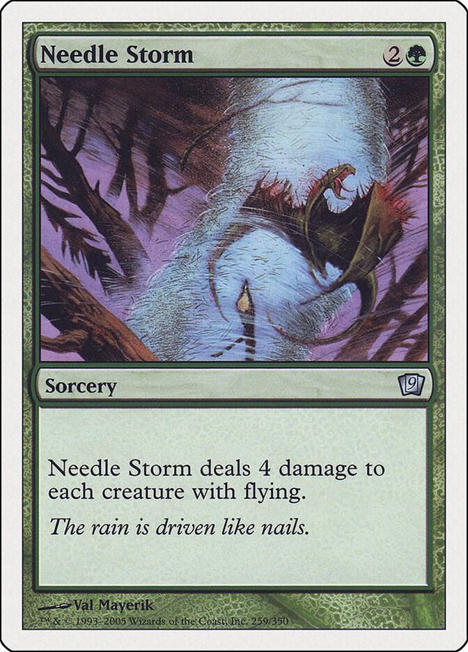 Needle Storm 259 card